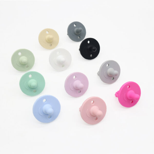 Wholesale Food Grade Soother Pacifier Silicone Newborn Up Pacifiers unique baby pacifiers